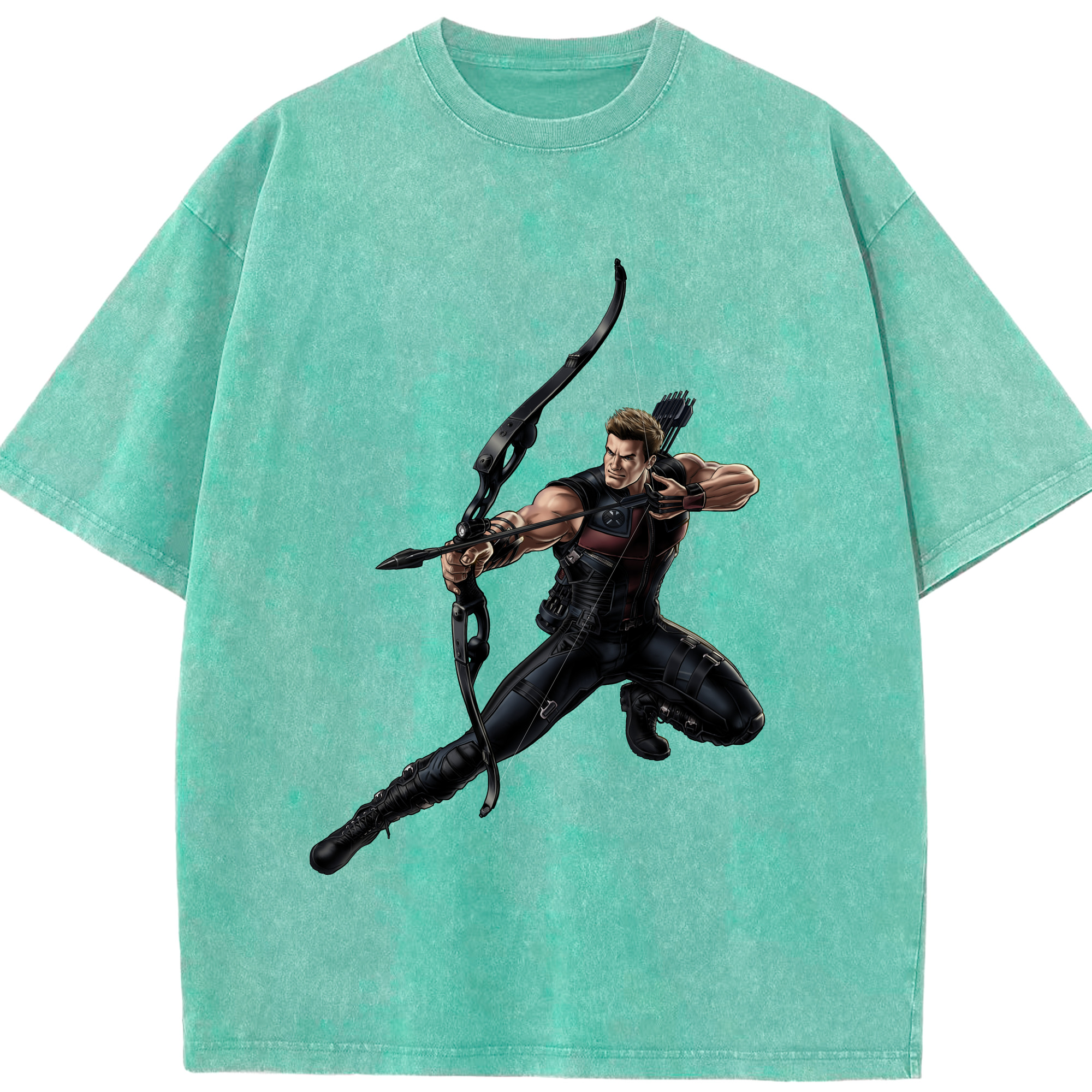 （画像用） アベンジャーズ The Avengers 綿100% ヴィンテージ風 半袖Tシャツ（フロントプリント）